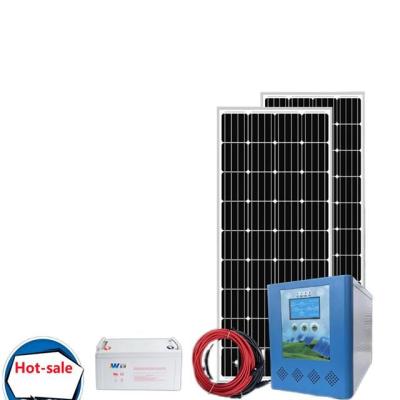 China 1000W Home Solar System Off Grid 1KW Inverter 150AH Battery Home Solar Power System for sale