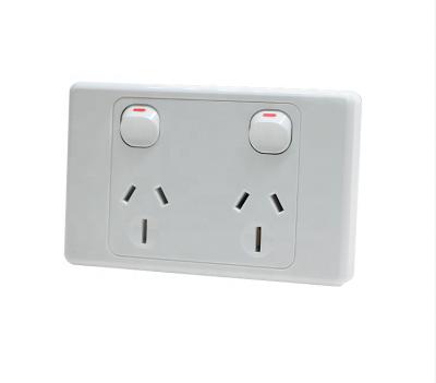 China Mech / Rocker Chandelier Finish Flush Mount UV Resistance YOU Australia Standard Certification Dual Power Points15A SAA Switch Socket for sale