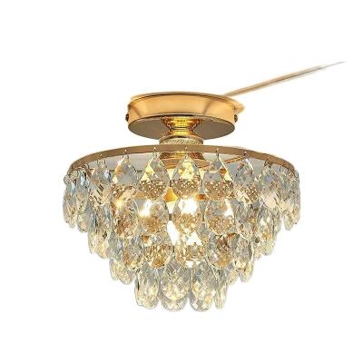 China Crystal Ceiling Lamp Luxury Creative Modern Corridor Porch Restaurant Simple Modern Bedroom Chandelier for sale