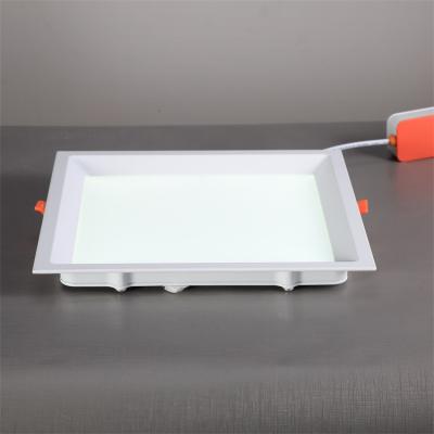 China Modern 15W Isolated Driver Ultra-thin Anti-glare Square LED Panel Light for sale