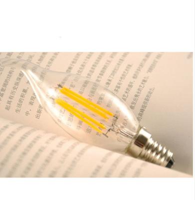 China Office Factory Root 4W 4 Filaments Dry LED Filament Bulbs High Quality for sale