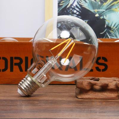 China Dimmable led desk light bulb 4W E27 B22 edison led filament bulb for sale