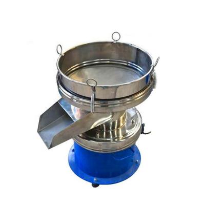 China Efficient And Easy To Move Vibrating Sieve Spray Coating Powder Sieve Small Stainless Steel Vibrating Screen for sale