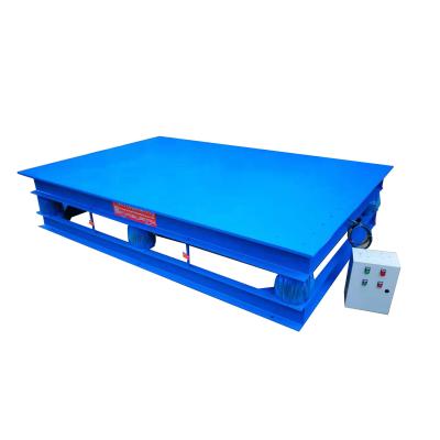 China Building Material Shops Full Automatic Hot Sale Best Price For Brick Making Vibrating Table for sale