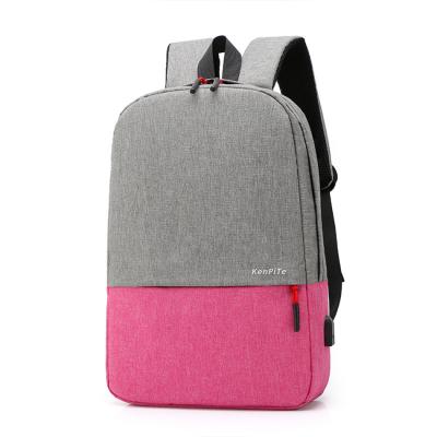 China Wholesale Custom Eco-friendly Logo Business Travel USB Power Laptop Backpack Bag for sale