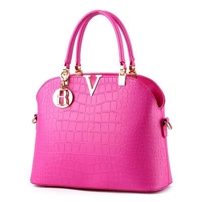 China Eco-friendly PU Bag Hot Sale Tote Purse Women Handbag Waterproof Handbags for sale