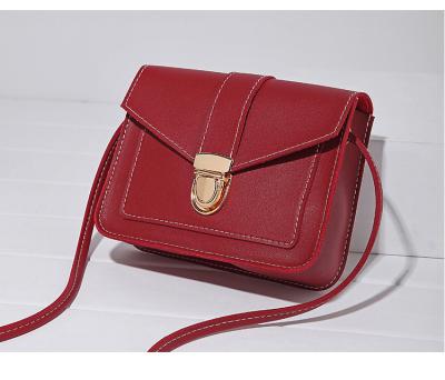 China Fashion PU small portable bag soft, light and simple women's temperament bag for sale