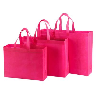 China Eco-friendly Cheap Recycled Custom Printing Nonwoven Bag Tote Shopping PP Nonwoven Bag for sale