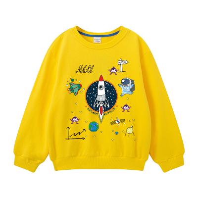 China Anti-pilling children's pullover sweatshirt boys and girls cartoon sweater breathable thin section sweater for sale