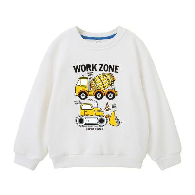 China Anti-pilling winter clothes for kids boys and girls thin cartoon plus velvet thick warm sweater for sale