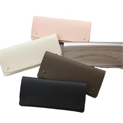 China Wholesale Shockproof Korean Leather Bag Long Wallet Factory Price Factory Price Leather Phone Sleeve for sale