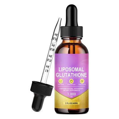 China Anti-oxidation L-Glutathione Liquid Liposomal Antioxidant Amino Acids Detox Immune Health Anti-Aging 2 oz for sale