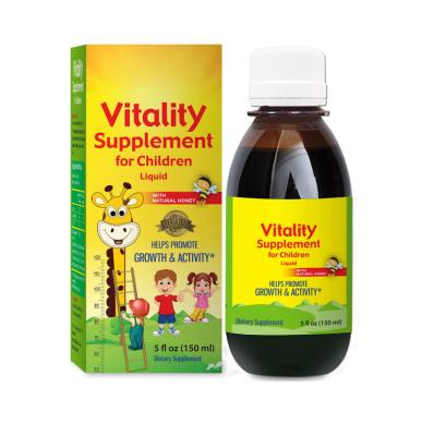 China Immune & Anti-Fatigue Kids Vitality Syrup Appetite Boost Kids Vitality Supplement Multivitamin Syrup for sale