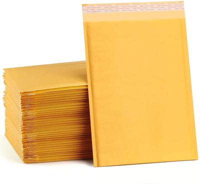 China Strong Adhesive Self Seal Mailer Mailer Bubble Yellow Bag Bubble Yellow Poly Mailing Bags Padded Envelopes For Magazine Lined Mailer for sale