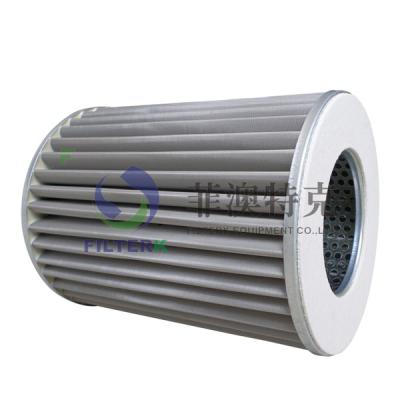 China FILTERK Natural Gas Filter Cartridge G3.0 SS Mesh Media 20 Micron Used In Gas Gathering Station for sale