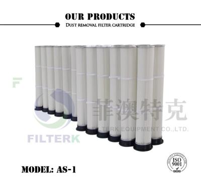 중국 PTFE PU 정형 플레이트 필터 봉지, 153 * 2000mm 먼지 추출 필터 봉지 판매용