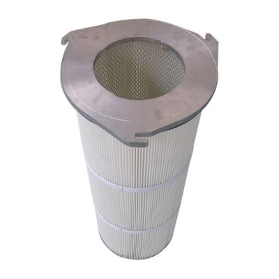 China 3 estirones del filtro de aire industrial, la extracción de polvo de aluminio del casquillo filtran el modelo GTJ3266 en venta