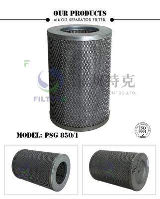 Cina Filtro dell'olio sintetico della cartuccia chiuso con il foro passante, filtro di olio combustibile da PSG848 50 CFM in vendita