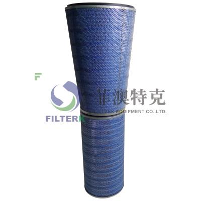 China Synthetische van de Filtershepa van de Gasturbine Rang 324 * 213 * 660mm rangschikt P191281-Model Te koop