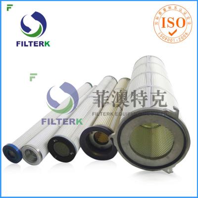 China Tres estirones del cartucho de filtro plisado industria para 9,4 M2 de área de filtración en venta