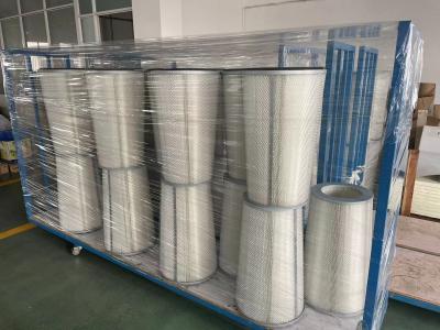 China Patronen-Filter 324x213x1000mm des Polyester-PTFE zylinderförmig zu verkaufen