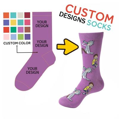 China Sporty Whale Designs Pattern Cotton Socks Custom Designers Crew Socks OEM ODM Wholesale Mens Socks Socks for sale