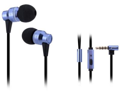 China metal earphone E76, plastic earphone, line-control headset portable earphone, earbud for mobile phone for sale