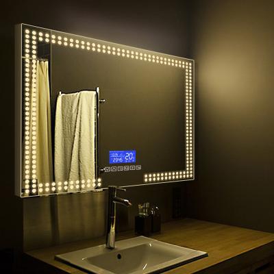 China LED Bath Mirror China Supplier Bathroom Accessories Modern Wall Mounted Bath Enlargement Mirror For Hotel for sale