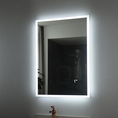 China Modern Extending CE Certificates Hotel Smart Touch Led Backlit Glass Mirror Led Bathroom for sale