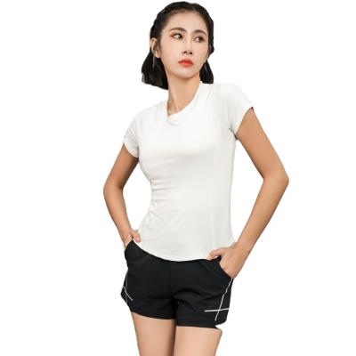 China Breathable loose fitness clothes and athleisure training quick-drying slim professional yoga sports running for sale