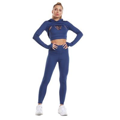 China HOT Anti-Static Yoga Wear Sport Clothing Set Yoga Set Yoga Pants Sets for sale