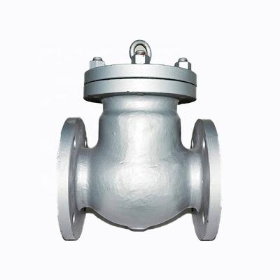 China Water 5mm 1000psi 2500 PSI Stainless Steel Flange No Return Valve Backflow Prevention SS Check Valve for sale