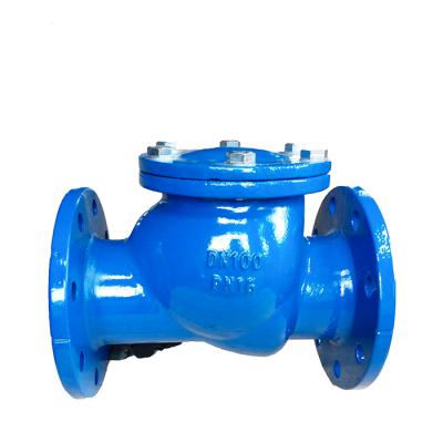 China Water Check Valve Multi Disc Single Gate Flanged Ductile Cast Iron Swing Type No Return Valve Price for sale