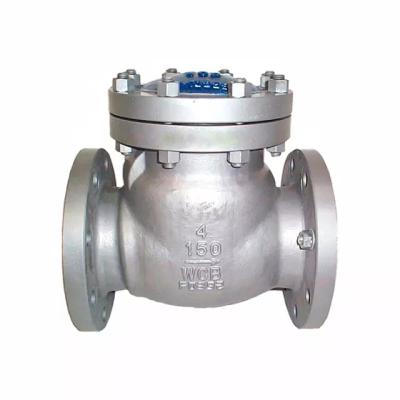 China Water Curing Swing Check Valve Stainless Steel Wafer Check Valve for sale