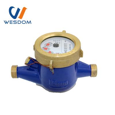 China Different Brass Water Meter Price Activity Water Backflow Meter Water Meters For Apartments for sale