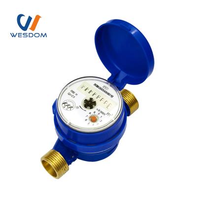 China Brass Water Companies Main Water Meter Submetering Residential Water Flow Meter for sale