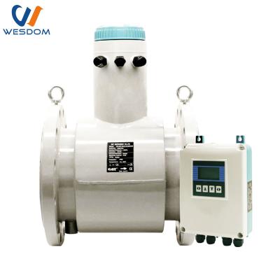 China Brass Semi Full Electromagnetic Flow Meter Partially Filled Electromagnetic Flow Meter For Irrigation for sale