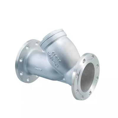 China Water Low Pressure Dn100 Jis Flange Stainless Steel Y-Strainer 1/4 For Pumps Protect for sale