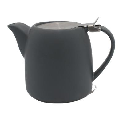 China Modern style sustainable hot sale ceramic teapot for drinking for sale