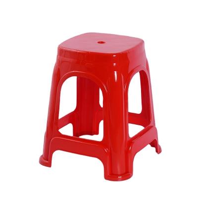 China Household plastic stacking stool stored chair foldable high quality cheap wholesale daily ware small items for sale