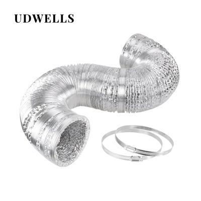 China UDWELLS Agriculture Greenhouse Industrial Aluminum System PVC Flexible Pipeline for sale