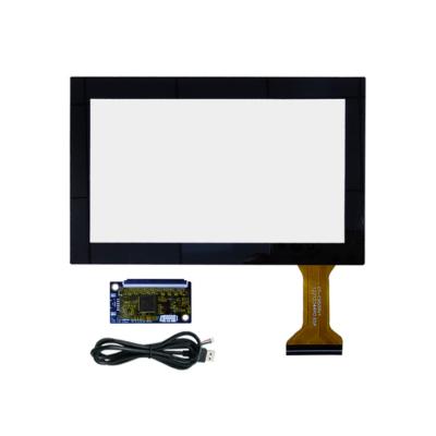 China Plug And Play 7 Inch Touch PCAP Screen With USB Controller For Touch Control Panel for sale