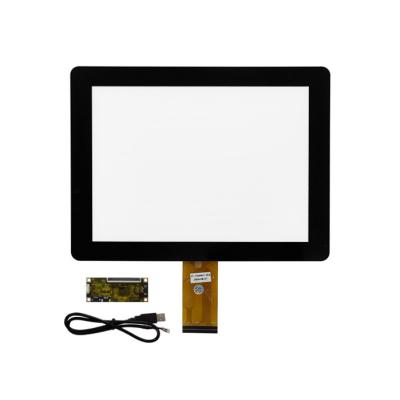 China 10 Point 10.4 Inch Capacitive Touch Screen Panel For Touch Glass With Auto Resolution for sale