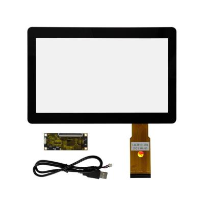 China 10.1'' Widescreen 224.48 X 126.38mm PCAP Touch Panel With 10ms Projected Capacitive Touch for sale