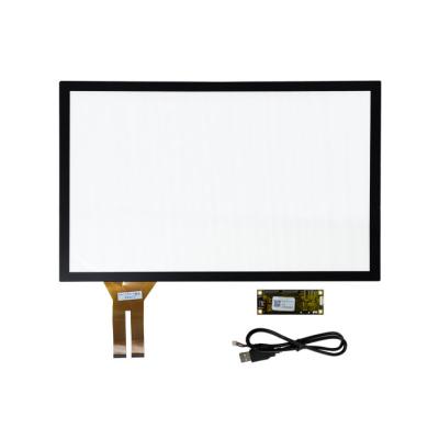 China Widescreen Glass On Glass PCAP Touch Glass Kit For Touch Panel Display 17 Inch for sale