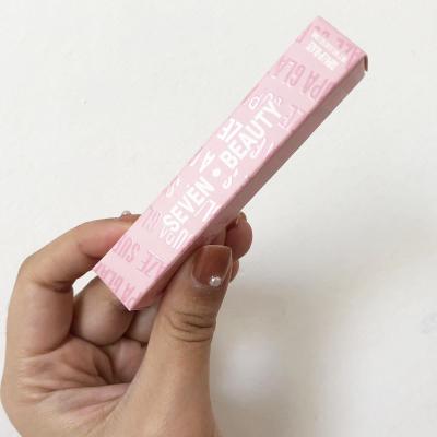 China Eco Friendly Recyclable Custom Lip Gloss Paper Boxes for sale