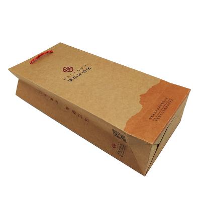 China Wholesale Recyclable Material Recyclable Non Logo Paper Bag For Retail for sale