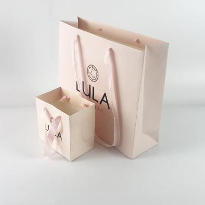 China Party Recyclable Wholesale Candle Gift Shopping Paper Bag For Candle 001 for sale