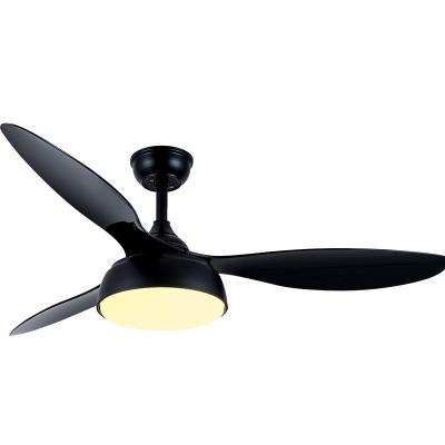 China Modern Home Living Room Restaurant Electric Fan Single Frequency Chandelier Lighting LED Ceiling Fan Light for sale