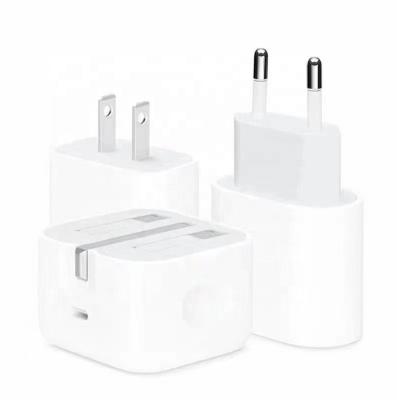 China PD 3.0 wholesale  US EU UK Plug Usb Type c 20w 18w PD Wall Charger Type-c 20W usb-c power Adapter For iPhone 13 12/11 fast Charger for sale